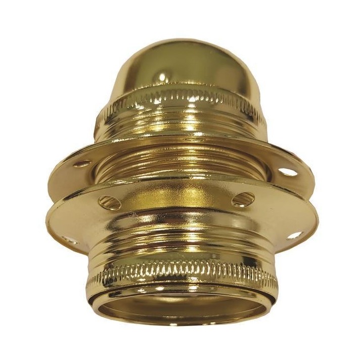 Ντουί μεταλλικό με δαχτυλίδη χρυσό E27 ΓΕΝΙΚΗΣ ΧΡΗΣΗΣ ΓΕΝΙΚΗΣ ΧΡΗΣΗΣ NTU0009E