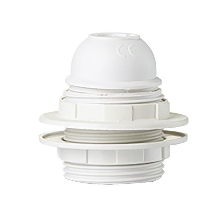 Ντουί βακελίτη ροδέλας με δακτυλίδη λευκό E27 ΓΕΝΙΚΗΣ ΧΡΗΣΗΣ ΓΕΝΙΚΗΣ ΧΡΗΣΗΣ NTU0018