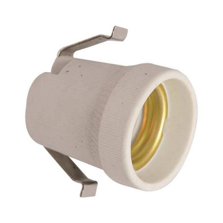 Ντουί πορσελάνης λευκό E27 με λαμάκι προς τα κάτω ΓΕΝΙΚΗΣ ΧΡΗΣΗΣ ΓΕΝΙΚΗΣ ΧΡΗΣΗΣ NTU0020