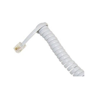 copy of Tηλεφωνικό καλώδιο σπιράλ ακουστικού συσκεύης RJ11 αρσενικό σε RJ11 αρσενικό 3m μαύρο