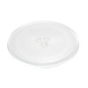 Glass turntable for microwave oven