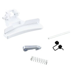 Κλείστρο λαβή και άγκιστρο κομπλέ πόρτας πλυντηρίου ρούχων ZANUSSI original ZANUSSI KLI0090