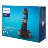 Ασύρματη τηλεφωνική συσκευή μαύρο D1611B/34 PHILIPS με λειτουργία ανοιχτής ακρόασης