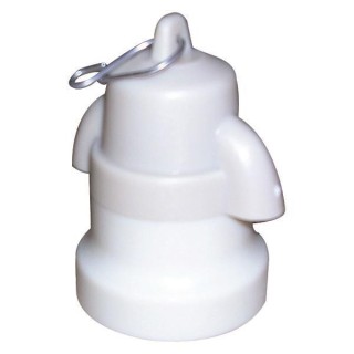 Ντουί βακελλίτη κούκλας λευκό E27 στεγανό ΓΕΝΙΚΗΣ ΧΡΗΣΗΣ  NTU0023