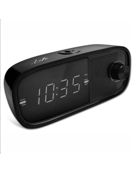 Ραδιόφωνο / Ρολόι / Ξυπνητήρι με οθόνη LED και ψηφία 0.9" LIFE  221-0081
