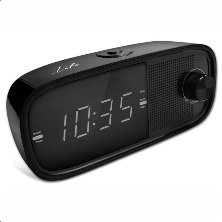 Ραδιόφωνο / Ρολόι / Ξυπνητήρι με οθόνη LED και ψηφία 0.9" LIFE  221-0081