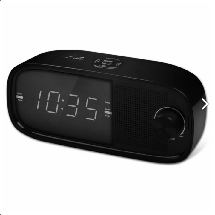 Ραδιόφωνο / Ρολόι / Ξυπνητήρι με οθόνη LED και ψηφία 0.9" LIFE  221-0081