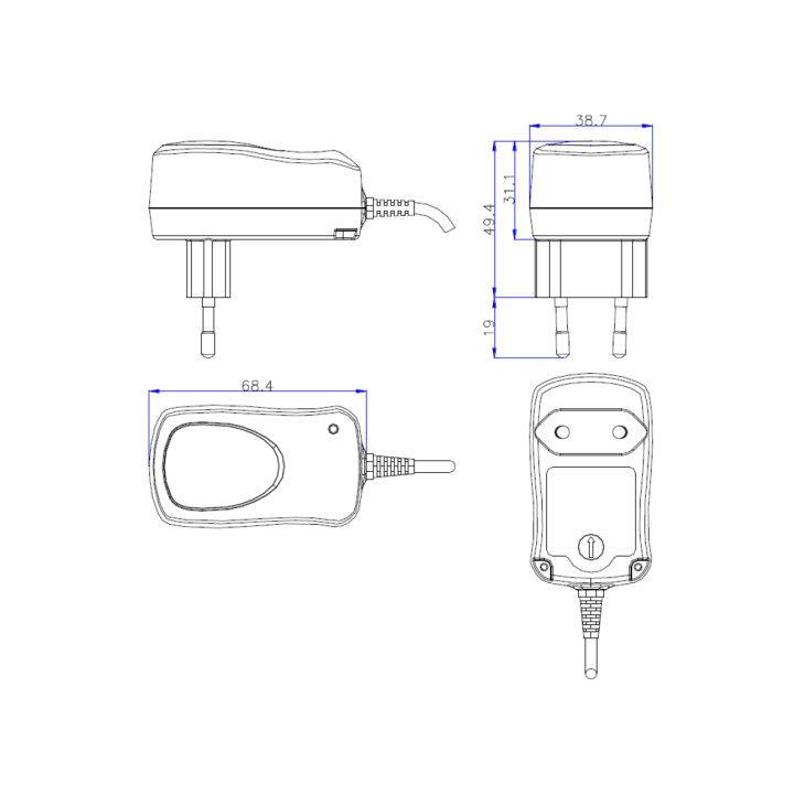 Τροφοδοτικό πακ πολλαπλών εξόδων 600mA MW3N06GS MINWA ΓΕΝΙΚΗΣ ΧΡΗΣΗΣ ΓΕΝΙΚΗΣ ΧΡΗΣΗΣ MW3N06