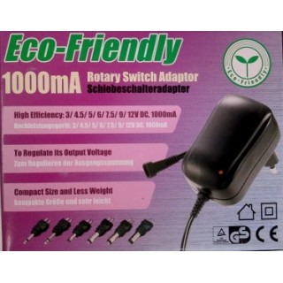 Τροφοδοτικό πακ πολλαπλών εξόδων 1000mA MW-3K10 MINWA ΓΕΝΙΚΗΣ ΧΡΗΣΗΣ  MB10EU