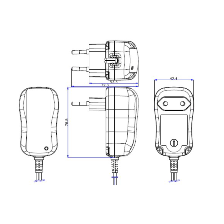 Τροφοδοτικό πακ πολλαπλών εξόδων 1000mA MW-3K10 MINWA ΓΕΝΙΚΗΣ ΧΡΗΣΗΣ