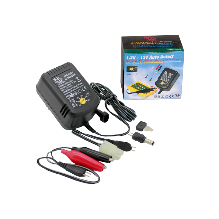 Φορτιστής μπαταριών 1,2V-12V MINWA ΓΕΝΙΚΗΣ ΧΡΗΣΗΣ