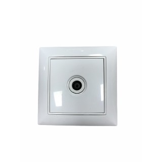 Πρίζα κεραίας διελέυσεως μονή χωνευτή ANESTECH ANESTECH DYH0011