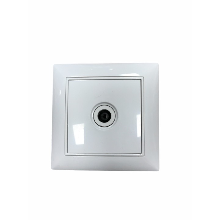 copy of Διακόπτης χωνευτός διπλός K/R λευκός ANESTECH