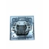 Πρίζα κεραίας διελέυσεως μονή χωνευτή ANESTECH ANESTECH DYH0011