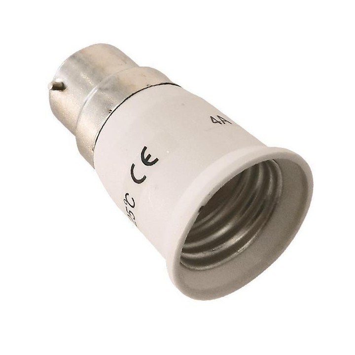 Αντάπτορας ντουί από B22 σε Ε27 ΓΕΝΙΚΗΣ ΧΡΗΣΗΣ NTU0036