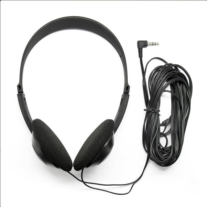 Ενσύρματα, on-ear στερεοφωνικά ακουστικά τηλεόρασης, με καλώδιο μήκους 6m SONORA HPTV-100