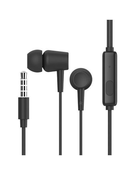Στερεοφωνικά ακουστικά με μικρόφωνο (ψείρες), με βύσμα jack 3.5mm  G13-BK