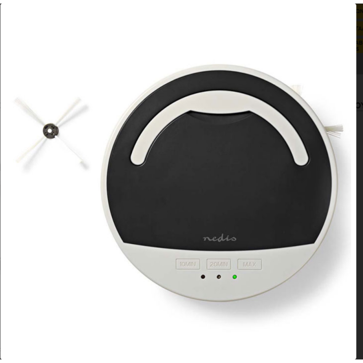 Σκούπα ρομπότ, χωρίς σακούλα, χωρητικότητας 0.3L  233-0146