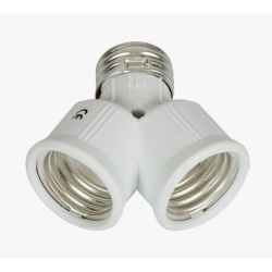 Αντάπτορας ντουί από Ε27 σε δύο Ε27 ΓΕΝΙΚΗΣ ΧΡΗΣΗΣ NTU0038