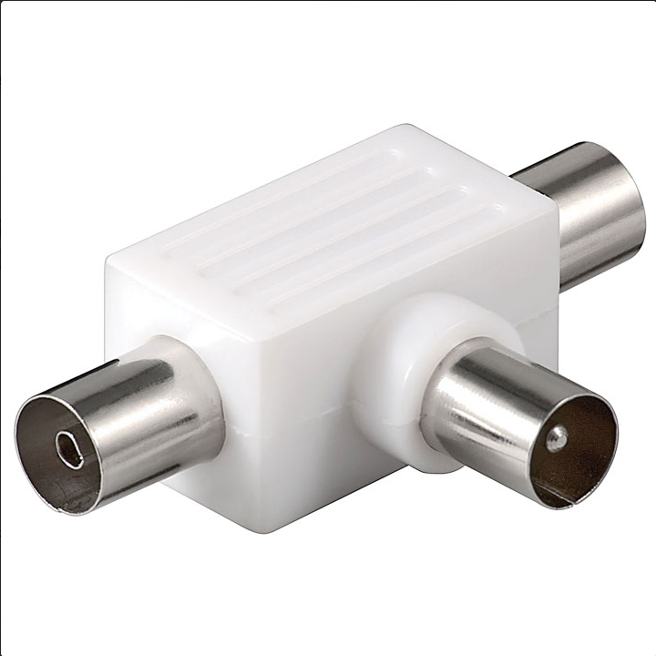 Πλαστικός διακλαδωτής RF με μεταλικές επαφές από 1 αρσενικό σε 2 θηλυκά ΓΕΝΙΚΗΣ ΧΡΗΣΗΣ
