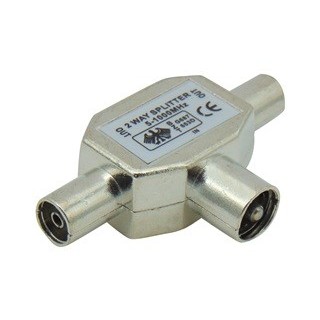 Μεταλλικός διακλαδωτής RF με μεταλικές επαφές από 1 αρσενικό σε 2 θηλυκά ΓΕΝΙΚΗΣ ΧΡΗΣΗΣ ΓΕΝΙΚΗΣ ΧΡΗΣΗΣ RF0003