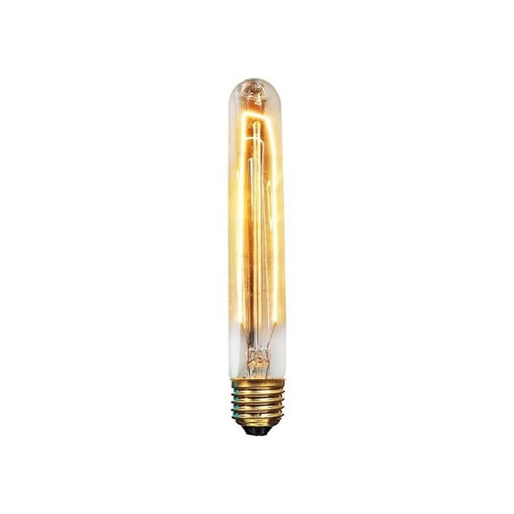 Λάμπα νήματος EDISON σωληνωτή T30 40W E27 EUROLAMP