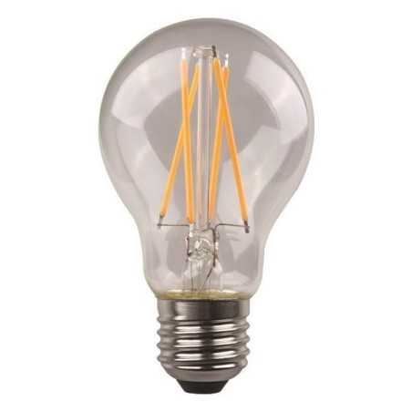 Λάμπα led κοινή Crossed Filament 7W E27 3000K διάφανη DIMMABLE EUROLAMP EUROLAMP FA60730D