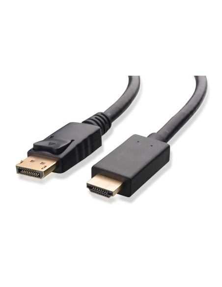 Καλώδιο εικόνας DisplayPort 1.2V αρσενικό σε HDMI 1.4V αρσενικό 1.00m ΓΕΝΙΚΗΣ ΧΡΗΣΗΣ DISP0001