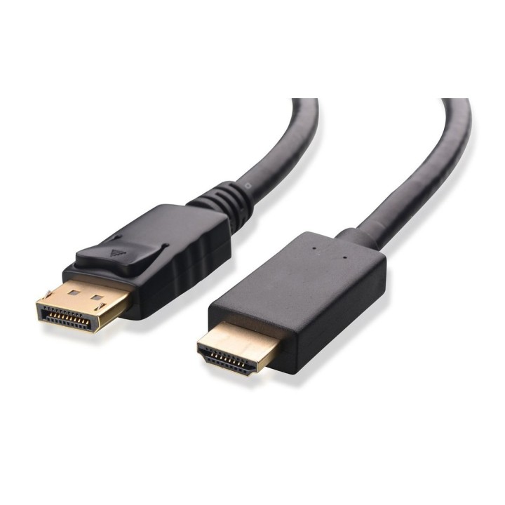 Καλώδιο εικόνας DisplayPort 1.2V αρσενικό σε HDMI 1.4V αρσενικό 1.00m ΓΕΝΙΚΗΣ ΧΡΗΣΗΣ DISP0001