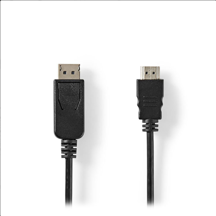 Καλώδιο εικόνας DisplayPort 1.2V αρσενικό σε HDMI 1.4V αρσενικό 1.00m ΓΕΝΙΚΗΣ ΧΡΗΣΗΣ DISP0001