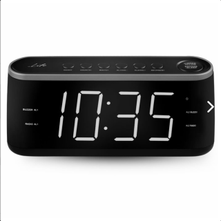 Ραδιόφωνο / Ρολόι / Ξυπνητήρι με οθόνη LED και ψηφία 1.8" LIFE  221-0082