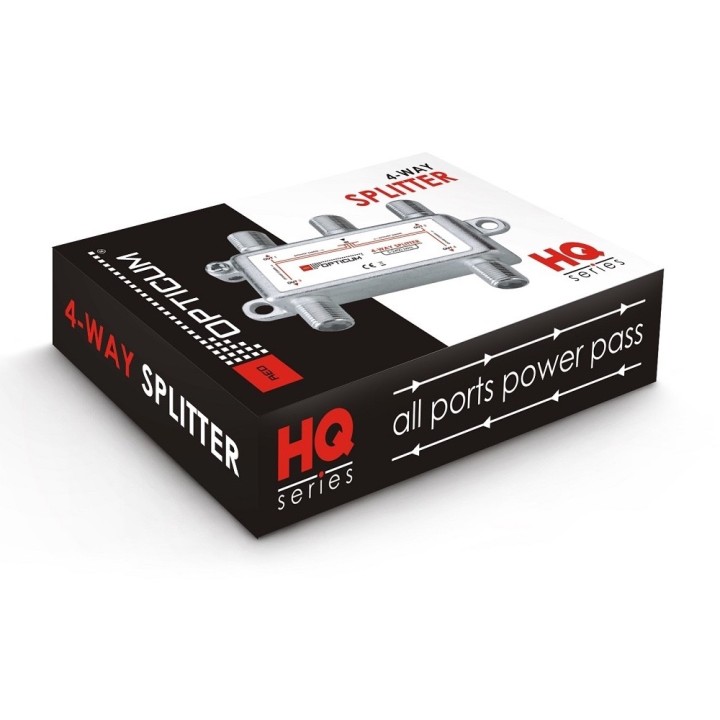 copy of Διακλαδωτής μεταλλικός τύπου F OPTICUM