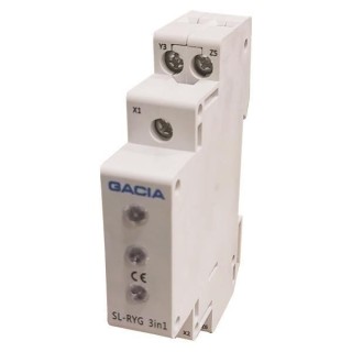 copy of Ενδεικτικές λυχνίες ράγας πίνακος με LED πίνακος GACIA