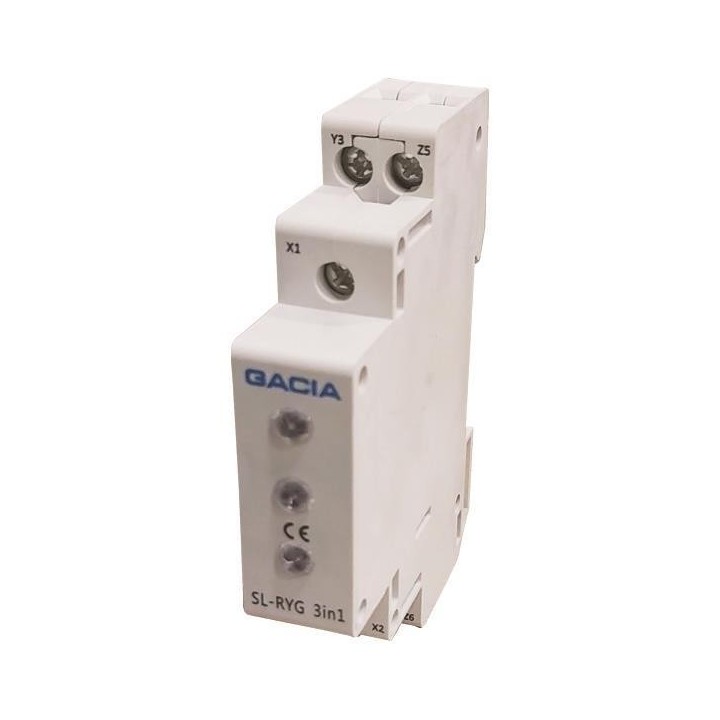 copy of Ενδεικτικές λυχνίες ράγας πίνακος με LED πίνακος GACIA