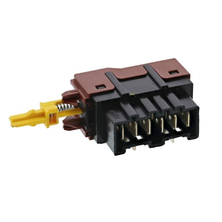 Διακόπτης πατητός με μανδάλωση - 6+2 επαφών πλυντηρίου ρούχων ZANUSSI/ELECTROLUX