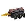 Push button switch with latch - 6+2 contacts for ZANUSSI/ELECTROLUX washing machines