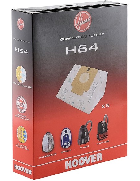 Σακούλα ηλεκτρικής σκούπας HOOVER H64 original HOOVER SAKH64