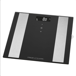 Γυάλινη ηλεκτρονική ζυγαριά μπάνιου με λιπομέτρηση, 8 σε 1 LIFE  229-0002