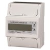 Digital single-phase wide 50A rail meter