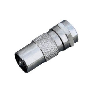 Αντάπτορας F αρσενικό σε RF αρσενικό ΓΕΝΙΚΗΣ ΧΡΗΣΗΣ TYPEF0002