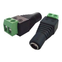 Αρσενικό βύσμα τροφοδοσίας DC με σύνδεση σε TERMINAL (κλέμα) ΓΕΝΙΚΗΣ ΧΡΗΣΗΣ DC5501