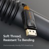 Καλώδιο εικόνας DisplayPort 1.2V αρσενικό σε DisplayPort 1.2V αρσενικό 1.80m ΓΕΝΙΚΗΣ ΧΡΗΣΗΣ DISP0002