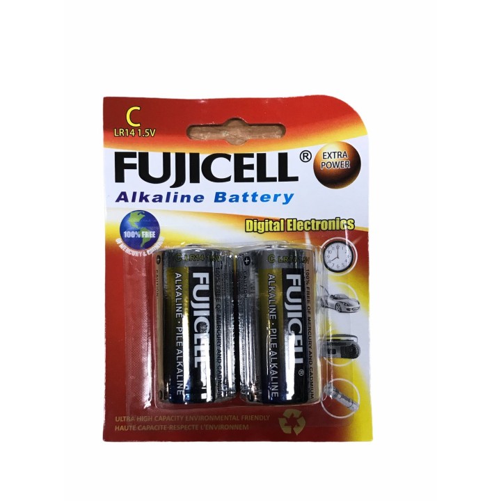 Αλκαλική μπαταρία C – LR14 FUJICELL σετ 2 τεμαχίων FUJICELL LR14F