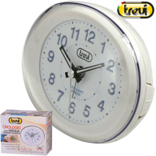 copy of Ρολόι ξυπνητήρι αθόρυβης λειτουργίας λευκό SL3052 TREVI