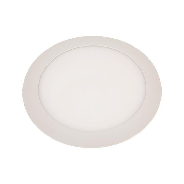 Φωτιστικό χωνευτό led slim Φ225 20W 4000K λευκό EUROLAMP EUROLAMP 145-68011