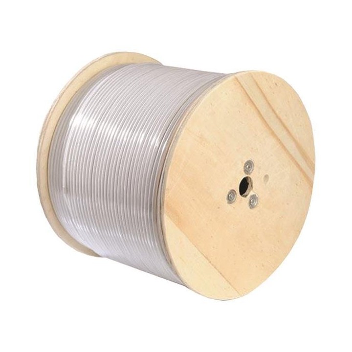 Καλώδιο κεραίας TV RG 6U 500m EUROLAMP 150-20021