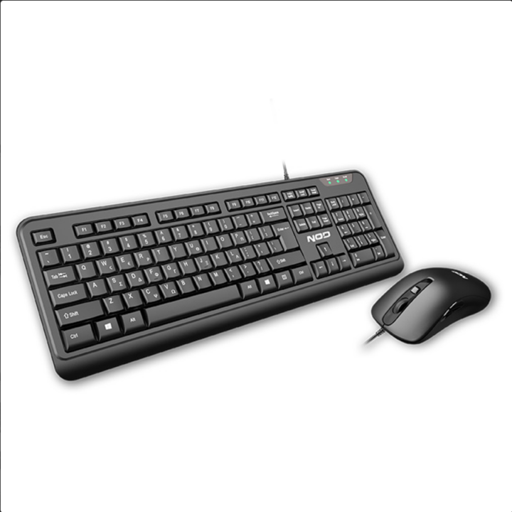Σετ ενσύρματο πληκτρολόγιο και ποντίκι NOD  141-0169