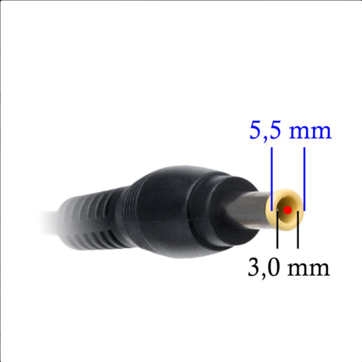 Τροφοδοτικό για notebook/ laptop Samsung, 19V / 4.74A, 90W, με βύσμα 5.5x3mm.  AK-ND-27