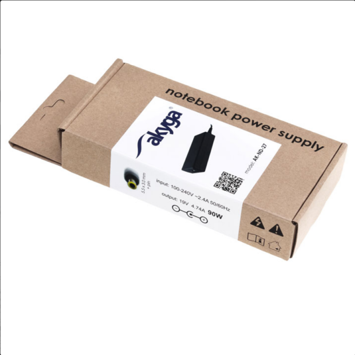 Τροφοδοτικό για notebook/ laptop Samsung, 19V / 4.74A, 90W, με βύσμα 5.5x3mm.  AK-ND-27