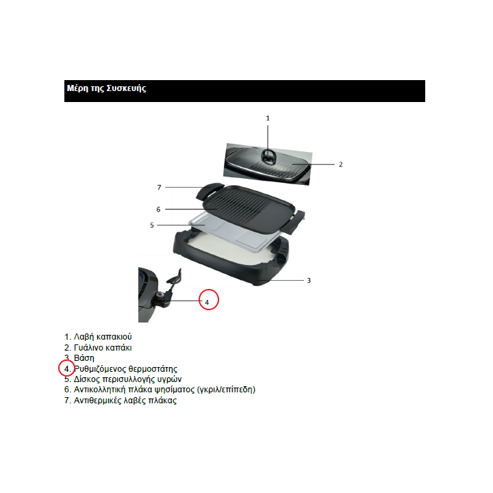 Ηλεκτρικός θερμοστάτης ρυθμιζόμενος για μπάρμπεκιου Fuego IZZY original